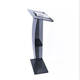 120cm Acrylic Podium Stand Black V63-931381