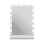 Embellir Makeup Mirror 43x61cm Hollywood Vanity with LED Light Tabletop White MM-FRAME-4361-WH