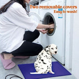 Electric Pet Heat Pad: Waterproof Heating Mat for Cat Dog Bed | Chew Resistant L V201-W13049071