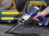 New upgraded wireless handheld car vacuum cleaner, rechargeable, 10000 Pa super strong suction V1102-HEQC-001
