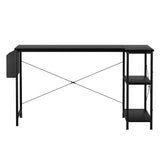 Levede L Shaped Computer Desk Home Desk Black DH1052-120-BK