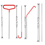 Comprehensive Car Dent Repair and Interior Removal Tool Set with High-Pressure Air Wedge Pumps for V888-ELOSUNG43824