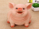 Piggy Bank Cute Pig Appearance Environmentally Friendly Resin Cartoon Piggy Bank Coin Bank Large Pig V1294-YM0716-3117220166811
