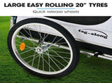 TAG-ALONG Pet & Cargo Bike Trailer, Bicycle Pet & Cargo Trailer, Cargo Carrier, Blue V219-BCAPBTTAPTBA