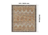 Area Rug, 1828.8x2743.2mm Large Washable Rug, Non-Slip Tear-Resistant Soft Carpet, Pet & Child V952-JXZXDT6X9FTF3O5Q8001V0