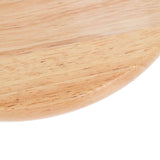 Solid Wood Round Stool Seat Top Replacement Light Brown for Home and Restaurant Use V1192-AZ-W-27101