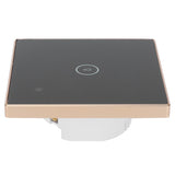 Wireless Light Switch 1Gang 20A Zigbee V3.0 Touch Control Wall Panel 95/AC V1294-YM0901-3114210036311