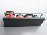 2pcs Magnetic Spice Rack Refrigerator Storage Rack Multi Function Kitchen Storage Shelves Rack Black V1294-YM0512-3118220281911