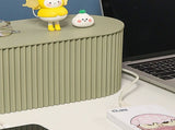 Cable Organizer Box Large Capacity Durable ABS Detachable Cover Insulated Cord Management Box for PC V1294-YM0716-3117220139516