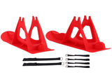 Children's Balanced Car Skis Kids Snowboard Sledge Balanced Scooter Board Ski PartsRed V1294-YM0718-3114200106111