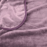 J Elliot Home 800GSM Luxury Winter Thick Mink Blanket Grape King V442-IDC-BLANKET-800GSMMINK-GRAPE-KI