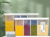 Storage Box Transparent Classification Press Button Removable Cover Storage Tanks for Kitchen V1294-YM0716-3118220144111