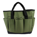 Garden Tool Bag With 9 Pockets Sturdy Oxford Cloth Gardening Tote Organizer For Home Yard Lawn 34W X V1189-LWWAL-20260327-04576