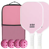 Pink Pickleball Set with 2 Paddles, 4 Balls & Carry Bag V1102-M-SHOE-32531-GRAY-13A23991