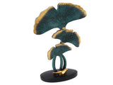 Leaf Decoration Resin Anti Slip Anti Fade Modern Desktop Leaves Ornament Model for Living Room V1294-YM0706-3115230054512