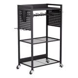 VEVOR 4-tier Tool Organizer Cart, 150 lbs Load Capacity, Floor Stand Rolling Drill Holder and V952-DDGJSNCBDPC4IWEAQV0