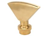 Fan Shaped Pond Sprinkler G11/2 Adjustable Brass Fan Shaped Fountain Nozzle for Garden Museums V1294-YM0901-3111230203511