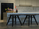 Aria Oval Solid Timber Counter Stool V199-BR068OVB