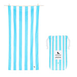 Dock & Bay Beach Towel Cabana Collection XL | Quick Dry | Tulum Blue DB-TOWLB-CAB-XL-LBL-R