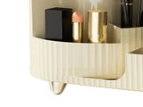 Makeup Organizer Rotating Brush Holder Large Capacity Cosmetic Display Case for Vanity Table V1294-YM0901-3117240053811