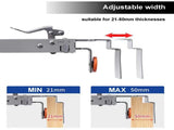 Adjustable Fixing Clamp, Front Installation Clips 2Pcs, for Cabinet Installation Tools V1192-AZ-W-4657
