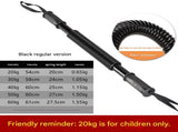 Black Power Twister Bar Upper Body Workout Equipment Chest Expander Arm Strengthener Spring V888-ELOSUNG40522