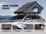 Rooftop Tent Hard Shell 2-3 Person Waterproof for Jeep SUV Truck w/ Ladder V952-CDZPSJKSJKJBEH00WV9