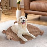 PaWz Pet Bed Cat Calming Beds Dog Squeaky L Tan Large PT1055-L-TA