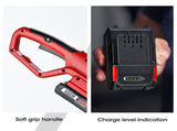 BAUMR-AG 20V SYNC Cordless Pole Saw & Hedge Trimmer Combo, 8 inch Chainsaw Pruner, Telescopic V219-GTCCLSBMHC3A