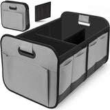 1 Car Trunk Automotive Storage, Reinforced Handle, Foldable Multi-Compartment Car V1232-HBXSNX003