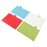Plastic Cutting Board 4 Colors Rubber Flexible Coded Cutting Board with Storage Stand V1294-YM0901-3118230140111
