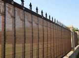 15m x 2m Fence Windscreen Privacy Screen Shade Cover Coffee Fabric Mesh Garden V63-931951