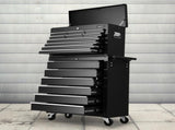 Giantz 16 Drawer Tool Box Cabinet Chest Trolley Toolbox Garage Storage Box TB-16DR-106-BK