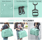 Weekender Travel Duffle Bag with Trolley Sleeve, Small Gym and Overnight Bag for Carry On Flights, V1189-LC-AMZ-00115