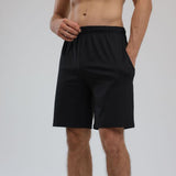 Sports Shorts Comfortable Men Athletic Shorts Loose Casual Style Shorts for Summer Black L V1294-YM0901-3117240268113