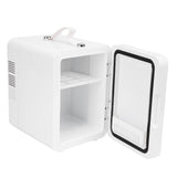 Mini Skincare Fridge with LED Mirror 3 Levels Dimmable 6L Cooler Warmer Portable Handle Makeup Small V1294-YM0901-3113240267512