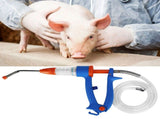 20ml Adjustable Continuous Vaccine Injector Automatic Feeding Injection Tool Veterinary Use V1294-YM0718-3111200275911
