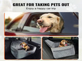 Dog Car Seat, Dog Booster Seat for Car with A Storage Pocket, Pet Car Seat with Clip-On Safety V952-CWZGQCZYHSSFWKF5YV0