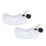 2Pcs Gas Fuel Tank Lawn Mower Fuel Tank Replacement Part for 405 139 32 Type Brush Cutter V1294-YM0714-3111210379711