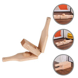 Wooden Plantain Press Light Brown for Authentic Caribbean Cooking V1366-AZ2-W-25070
