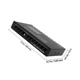 7-Band Car Audio Equalizer with Metal Build for Enhanced Sound Quality and Audio Performance V1192-AZ-W-30573