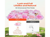 3D Flower Wall Panel, 12 PCS 15 x 15 inch, Artificial Floral Wall Background Mesh Backing V952-PJSRZZWQ12PCUTY5VV0