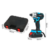 Traderight 21V Impact Driver Cordless,400Nm,2x2.0Ah,Kit HW0270