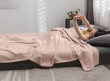 59x39" 100% Cottons Blanket, Soft and Breathable Bed Blanket, Multi-functional Bed Blanket for All V1189-WXFWAL-20260319-00936