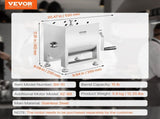 Manual Meat Mixer, 10L Fixed Tank Meat Processing Equipment, Stainless V952-SYRLJBJBKQXKXAJIU001V0
