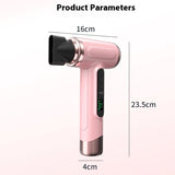 Wireless Ionic Hair Dryer Portable, Rechargeable, Hot & Cold Air, Fast Drying Perfect for Home, V1385-WXCFJ-ZM-001