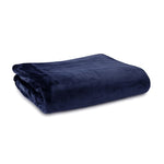 Ardor Lucia Luxury Push Blanket Navy King V442-INT-BLANKET-LUCIA-NAVY-KI