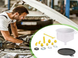 Fit Universal Vehicles Car Accessories pour Oil Tool Plastic Filling Filling Proof Spill Coolant V1192-AZ-W-33324