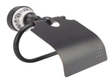 Paper Towel Dispenser Dark Bronze Blue and White Porcelain Wall Mounted Tissue Roll Holder for V1294-YM0626-3112220085511