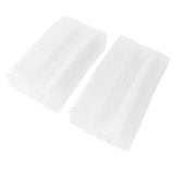 100 Packs Wax Melt Clamshell Molds Containers Clear Empty Plastic Tray for Valentine Day Wickless V1294-YM0901-3117240037111